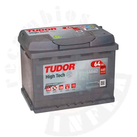 batteria tudor 64ah aight tech|Batería Tudor High.